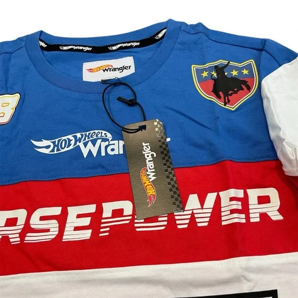 Wrangler x Hot Wheels Men's Colorblock Long-Sleeve Shirt - Picture 2 of 5